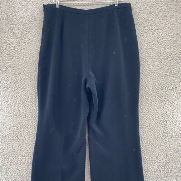 Collections Pants Womens 16 Black Wide Leg Everyday Office Career Work Formal - Picture 3 of 11